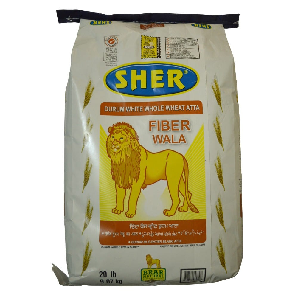 Order Online 20lb Sher Whole Wheat Atta At Best Prices In Canada